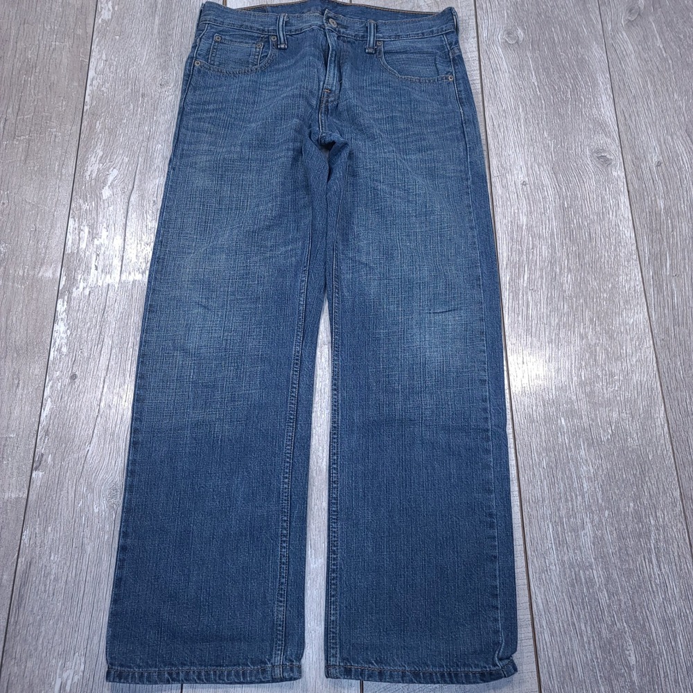 Levi's 569 Jeans Mens Size 29x30 Blue Loose Straight Fit Denim Y2K